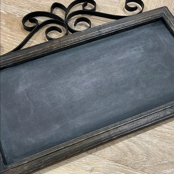 Decorative Black Chalkboard Sign 18x10 - Picture 2 of 4
